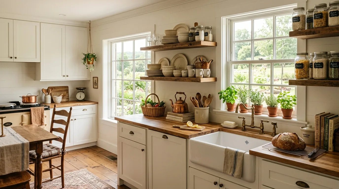 Farmhouse Kitchen Decor for 10 farmhouse decor ideas for a cozy home